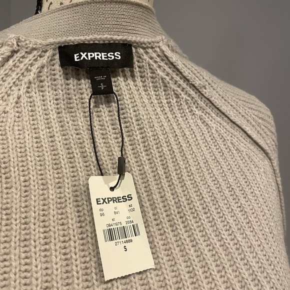 NWT Womens’s Express Midi Cardigan with Sequin Belt - Picture 13 of 14